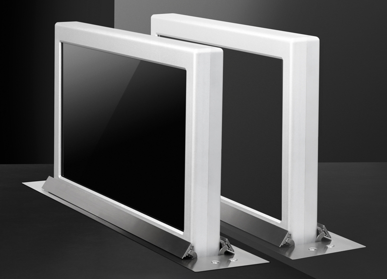 Double screen monitor