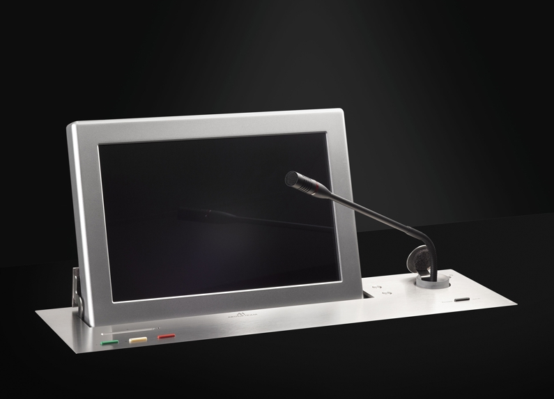 Dynamic2 motorized retractable monitor