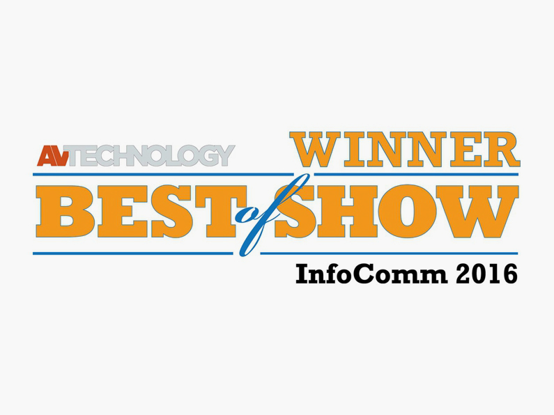 Best of Show award for Arthur Holm’s DynamicShare at InfoComm 2016