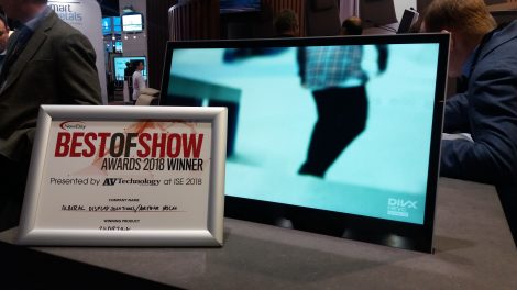 Best of Show Award Winner monitor