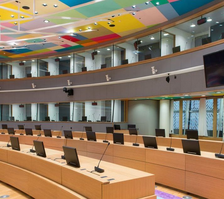 monitors and AV solutions for interpreting rooms