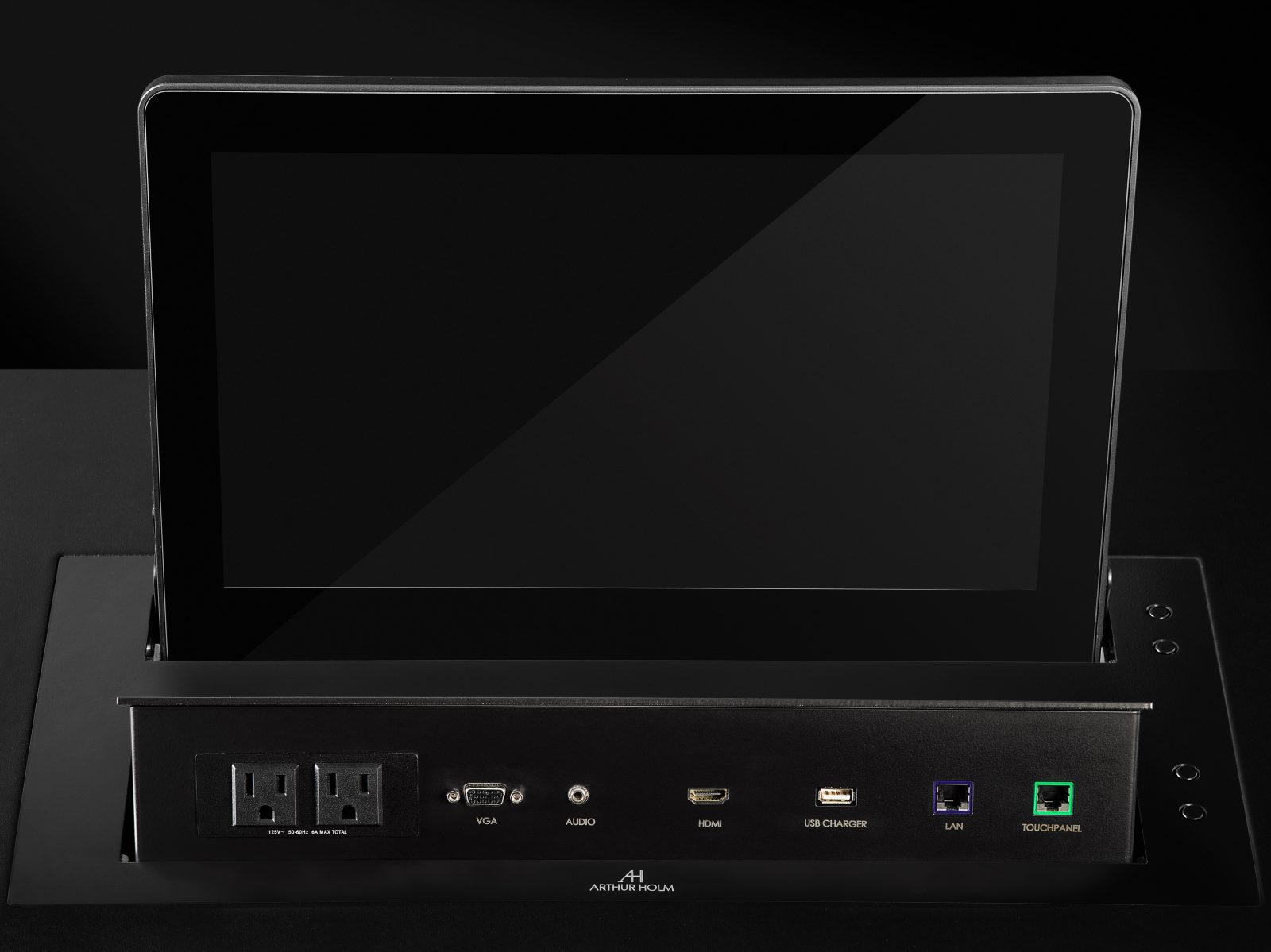 DynamicX2 monitor with connections bar