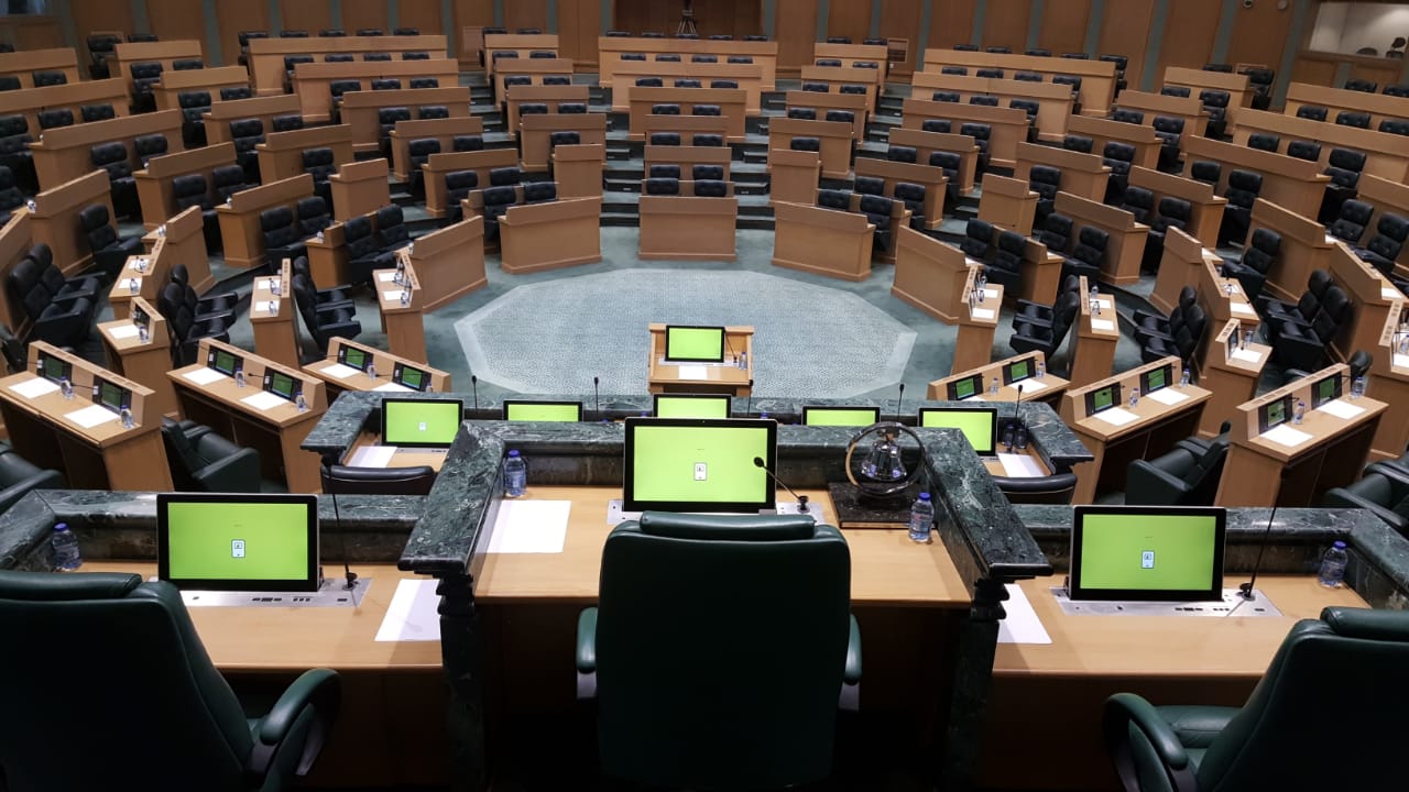 Jordanisches Parlament in Amman