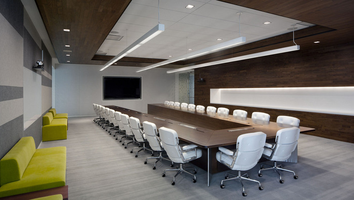 retractable technology for meeting rooms