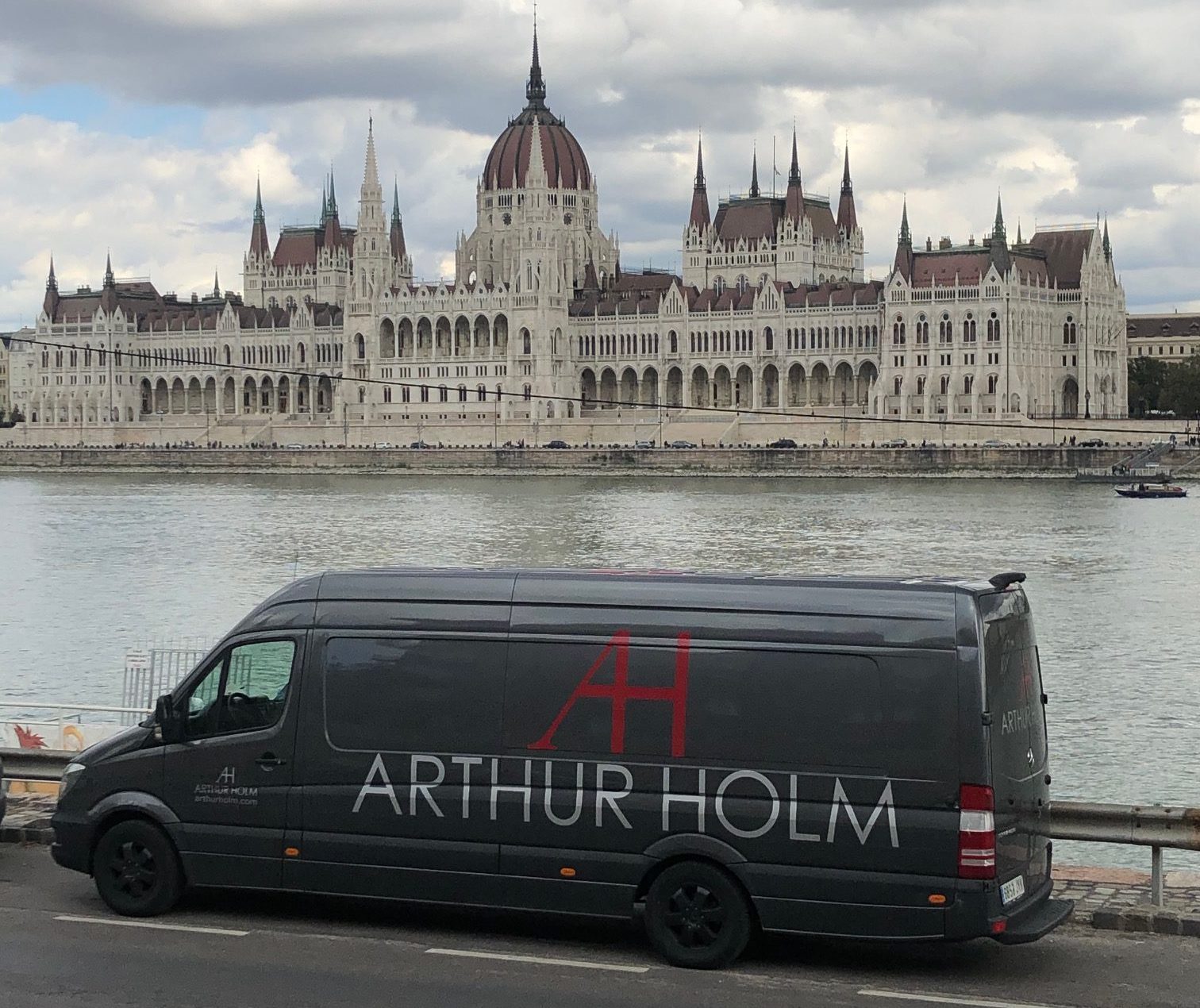 Arthur Holm on the road